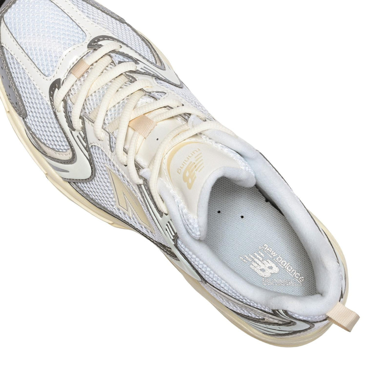 U530ESB New Balance 530 Silver Metallic Linen (Men's)