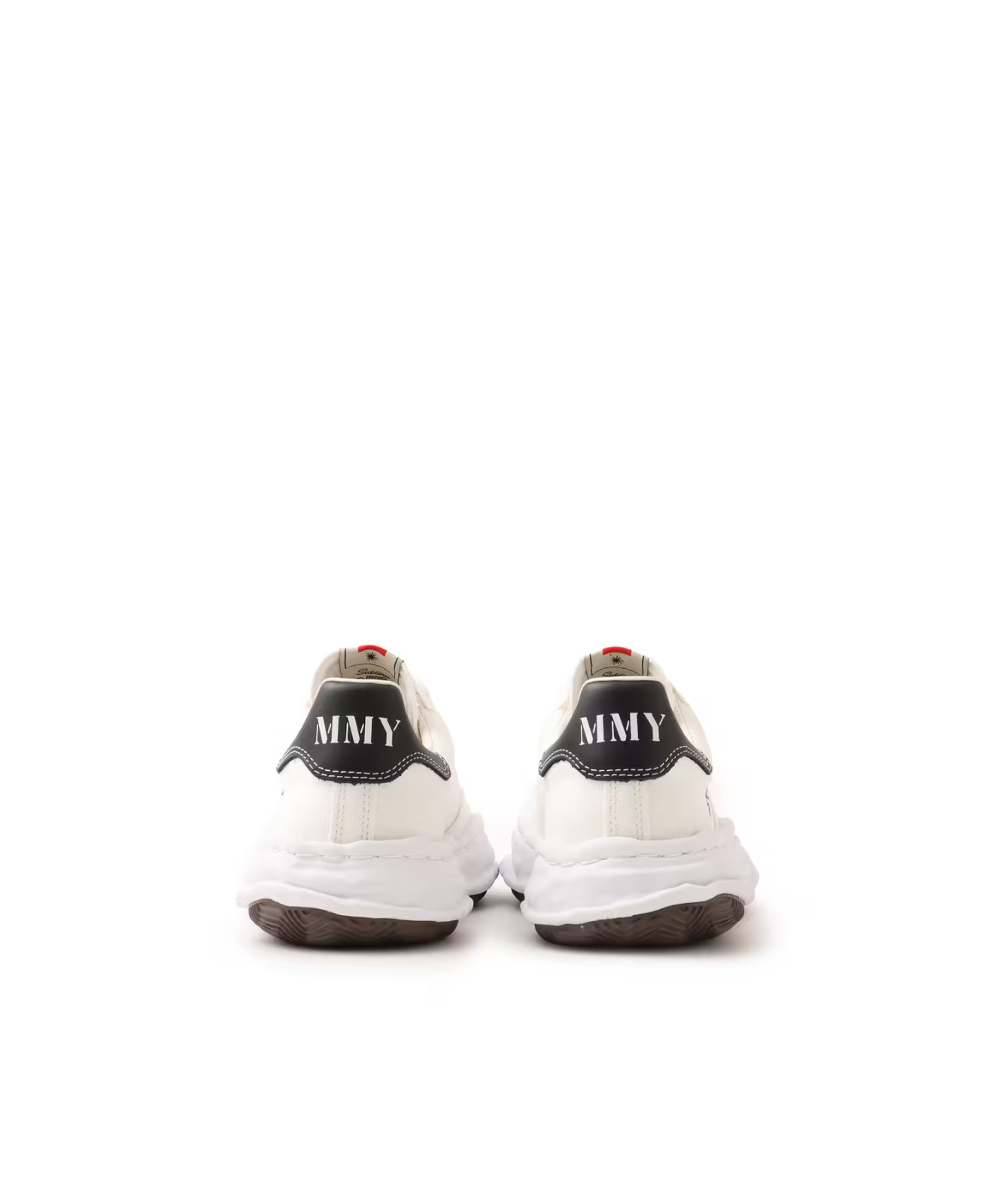 A08FW735-WHITE Maison MIHARA YASUHIRO BLAKEY OG Sole Canvas Low-top (Men's)