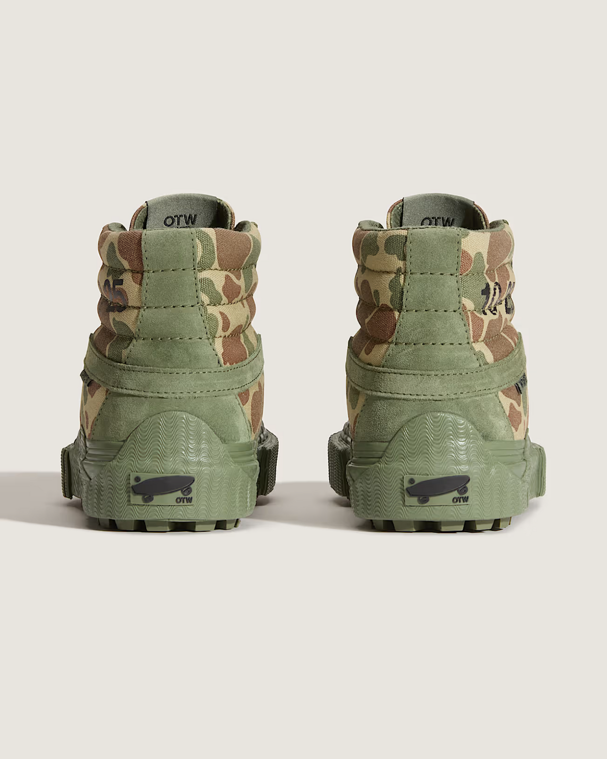 VN000MYGDP0 WTAPS OAMC OTW by Vans Sk8-Hi GL Lug Duck Camo (Men's)