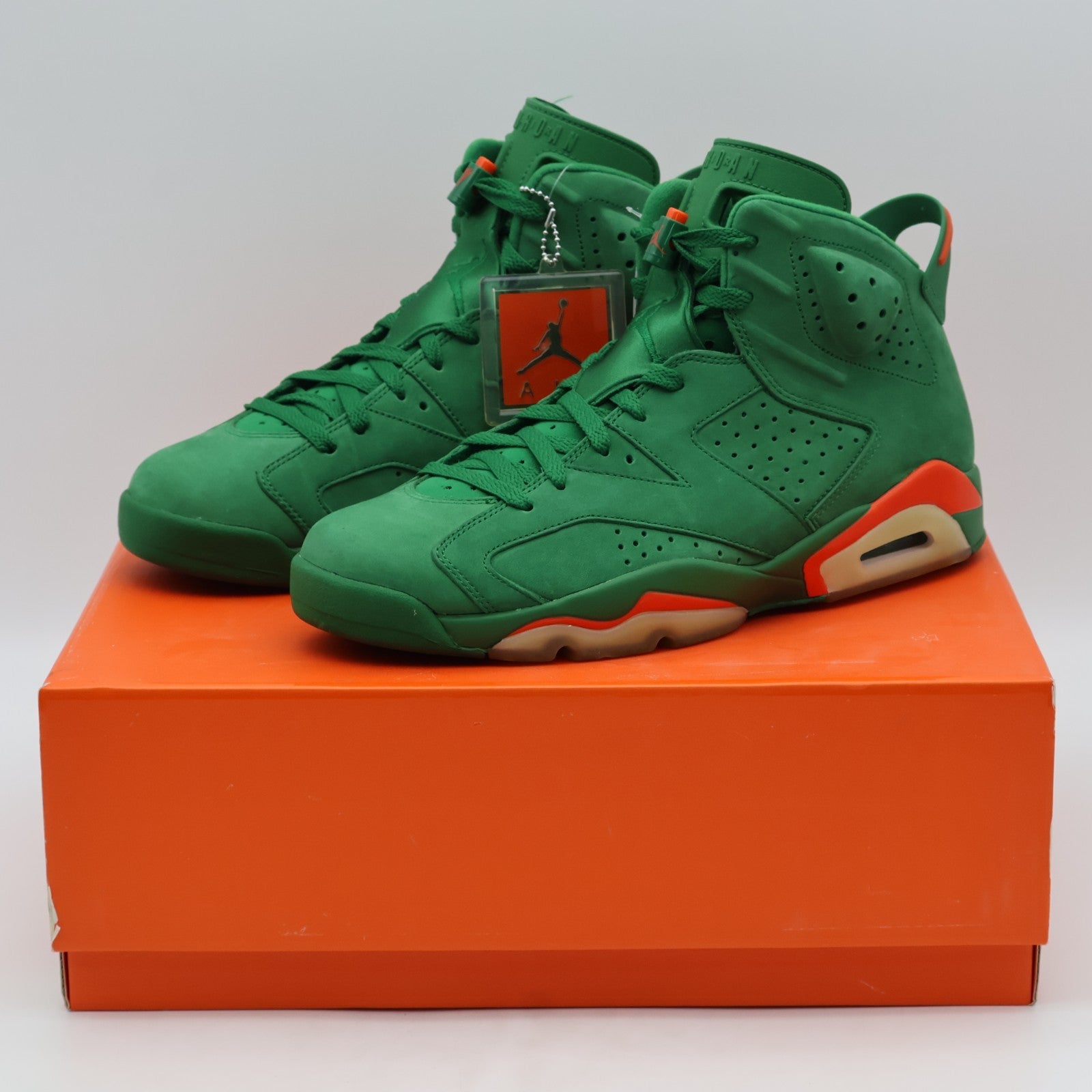 AJ5986-335 NIKE AIR JORDAN 6 RETRO GATORADE GREEN (Men's)