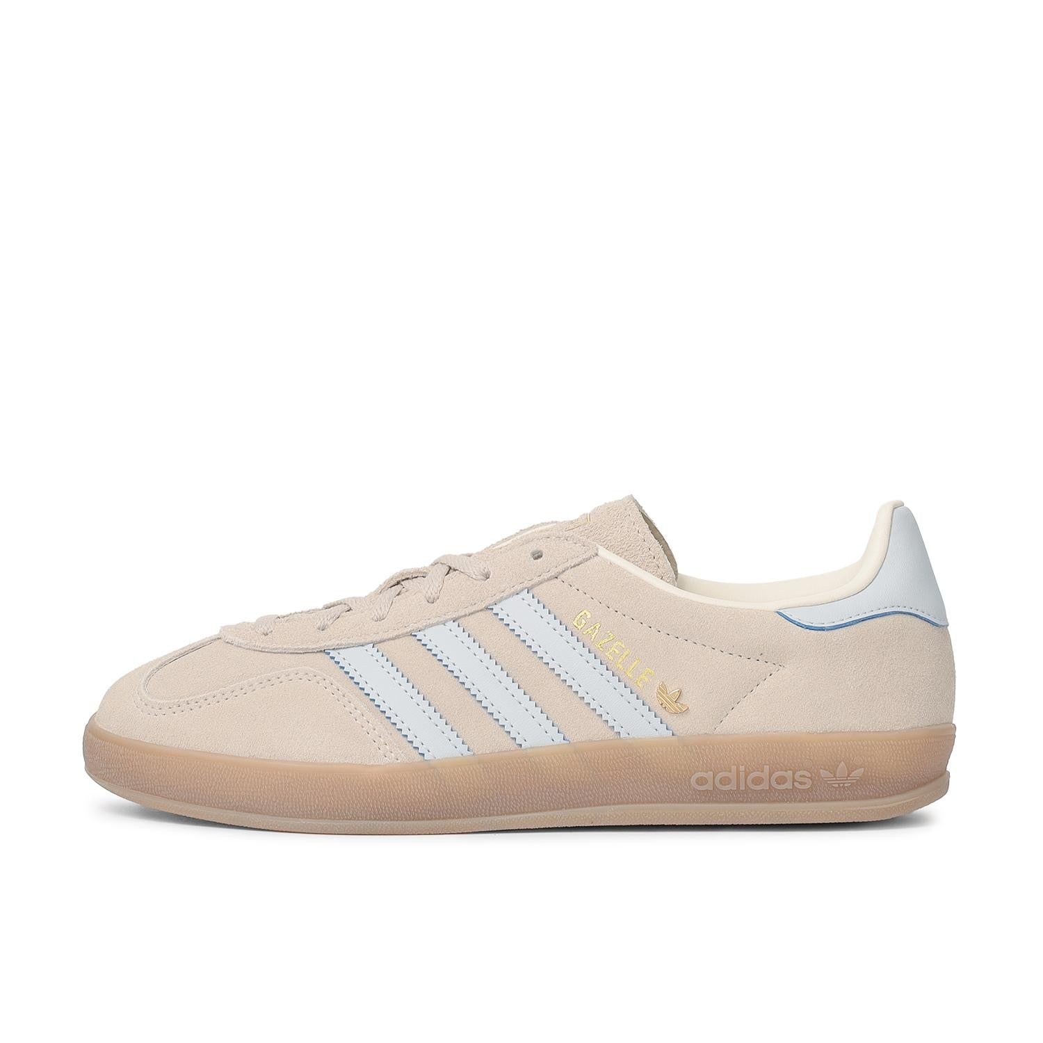 JR2432 adidas Gazelle Indoor Wonder Beige Halo Blue (Women's)