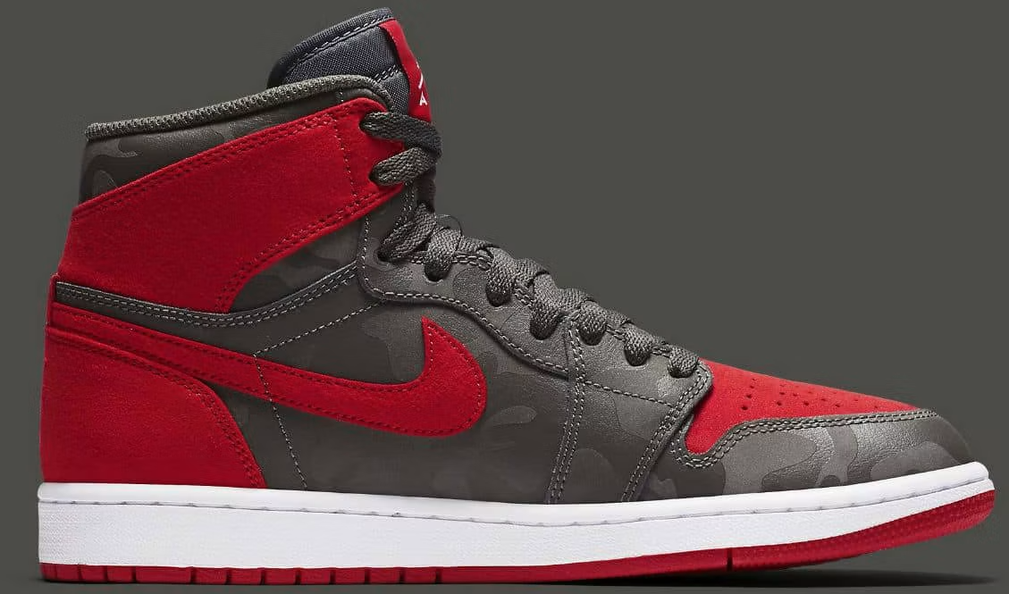 AA3993-032 Nike Air Jordan 1 Retro High "Camo 3M Bred" (Men's)