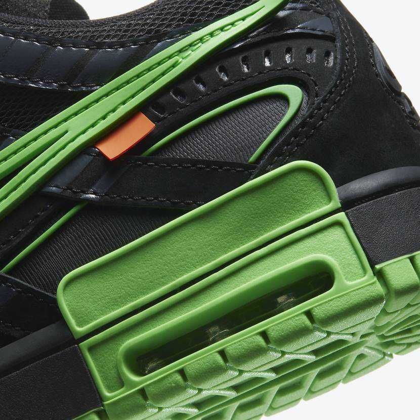 CU6015-001 Off-White Ã Nike Air Rubber Dunk Black Green Strike (Men's)