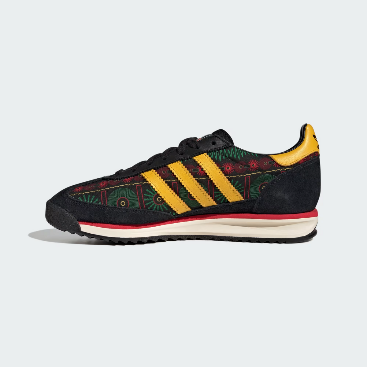 KJ4476 Bob Marley adidas SL72 Multi Colour Dark Green Red (Men's)