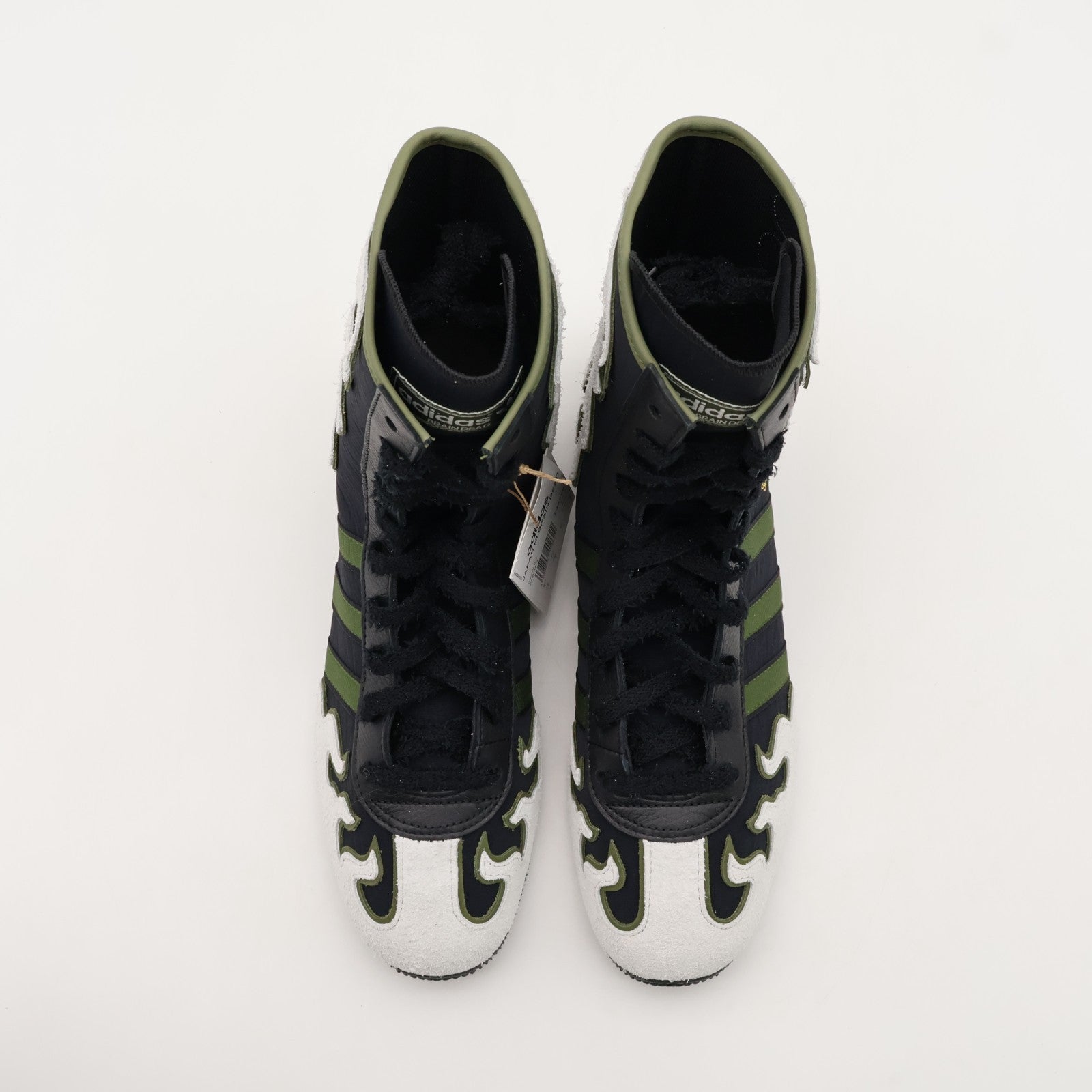 JQ6790 Brain Dead Ã adidas Originals Japan Hi Core Black Crystal White (Men's)