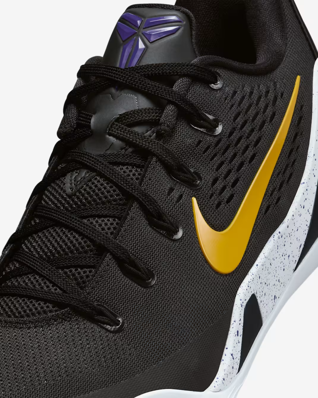 Nike Kobe 9 Elite Low EM Protro Black White University Gold (Men's)