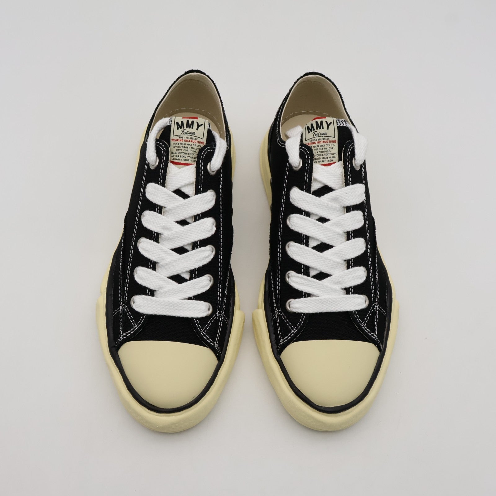 A09FW733-black Maison MIHARA YASUHIRO PETERSON Original Sole Canvas Low (Men's)