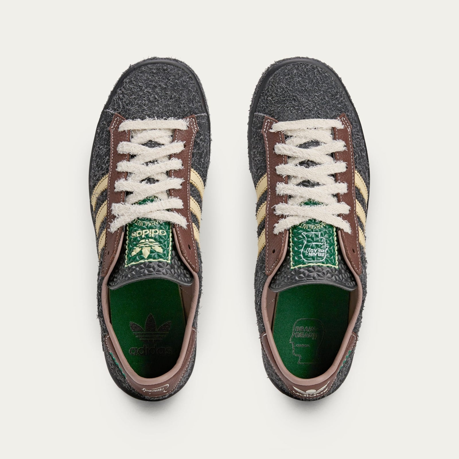 JR7942 Brain Dead adidas Originals Forest Hills Core Black (Men's)