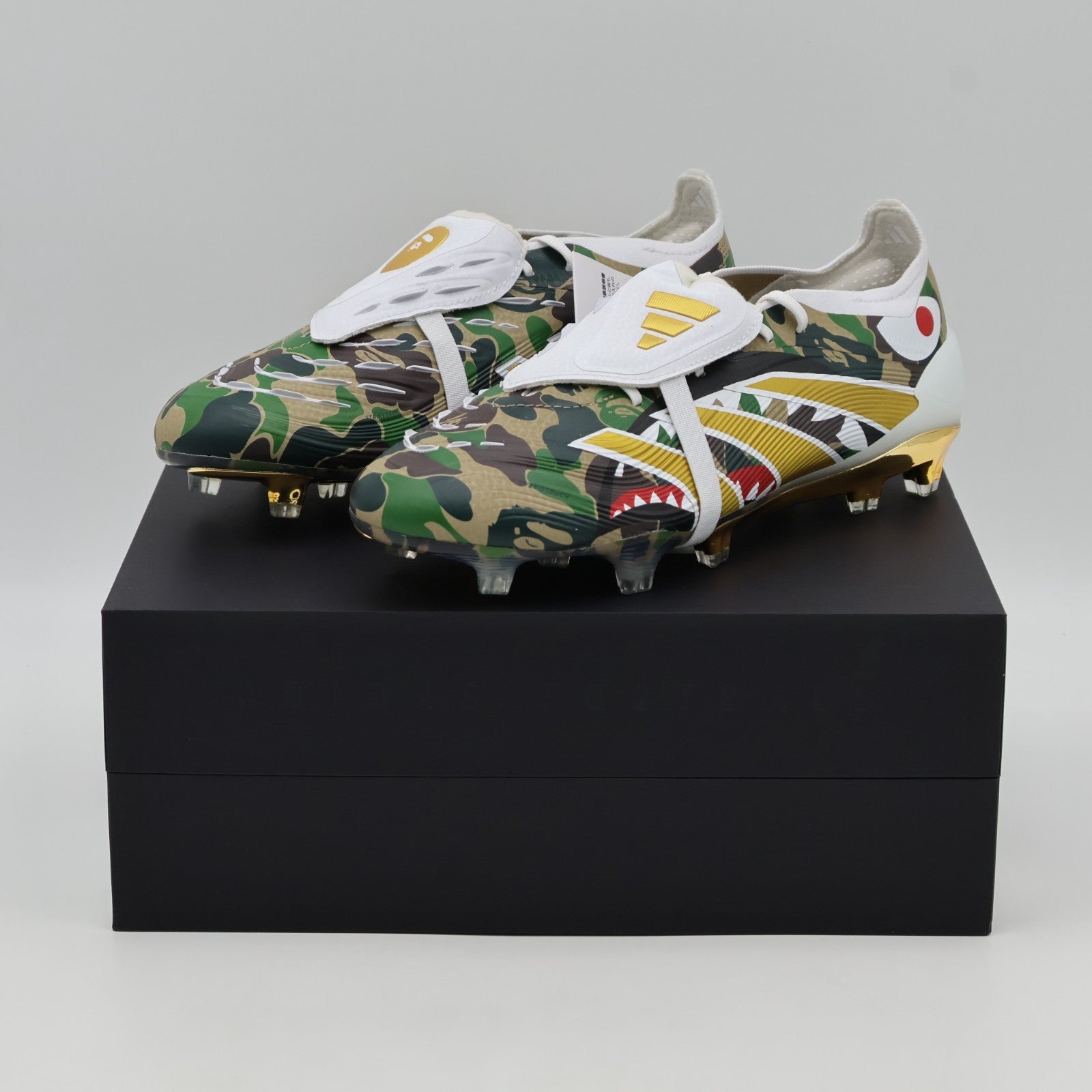 JS3104 A BATHING APE adidas Predator Elite FG Hemp Gold Metallic Cloud (Men's)