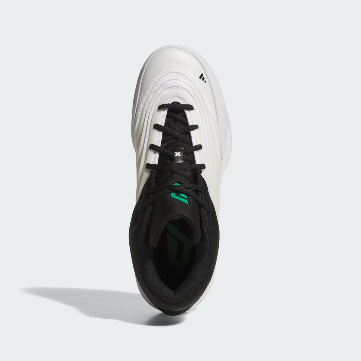 JP6089 adidas Dame 10 Zero Metalic Core Black Court Green (Men's)