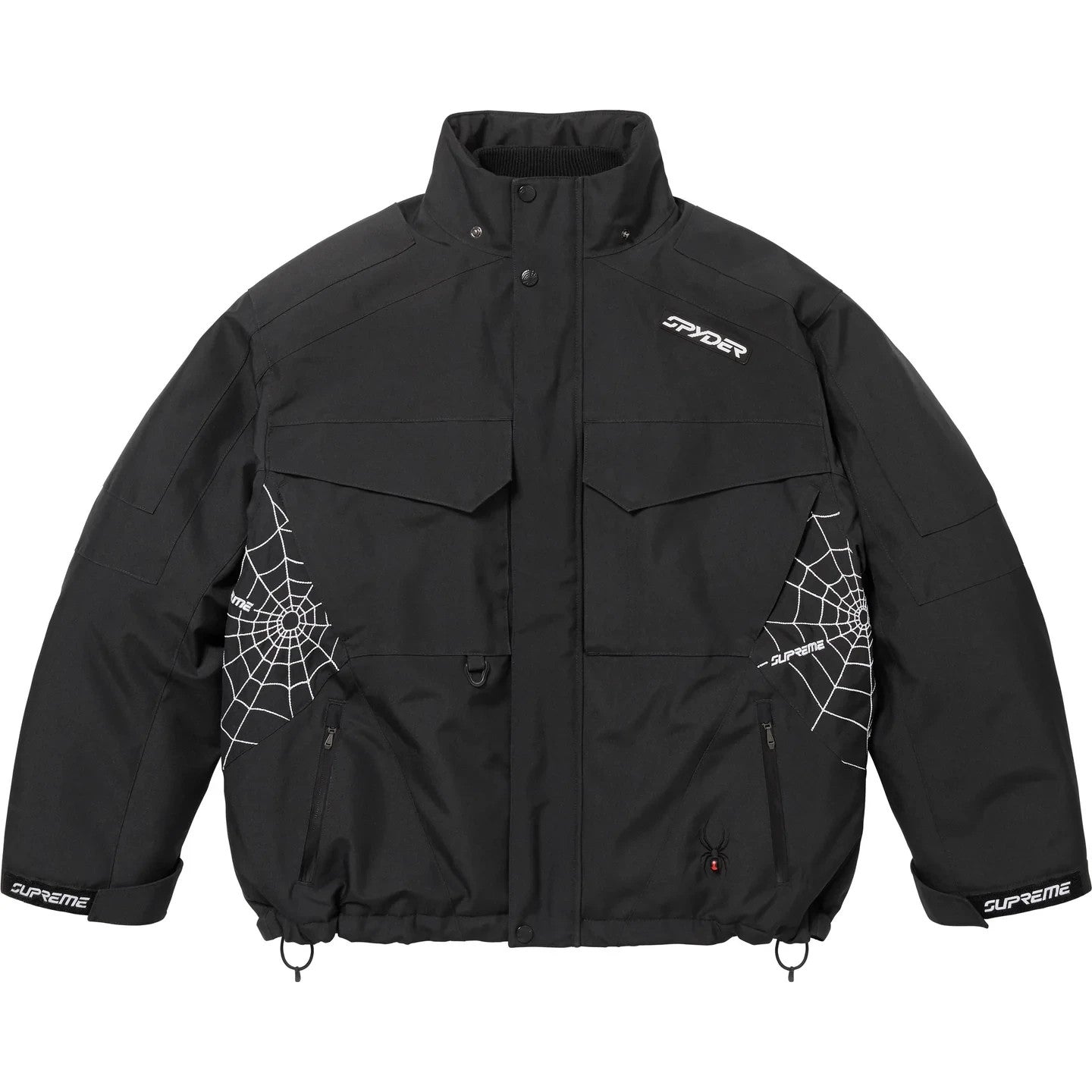 Supreme Spyder Technical Jacket Black