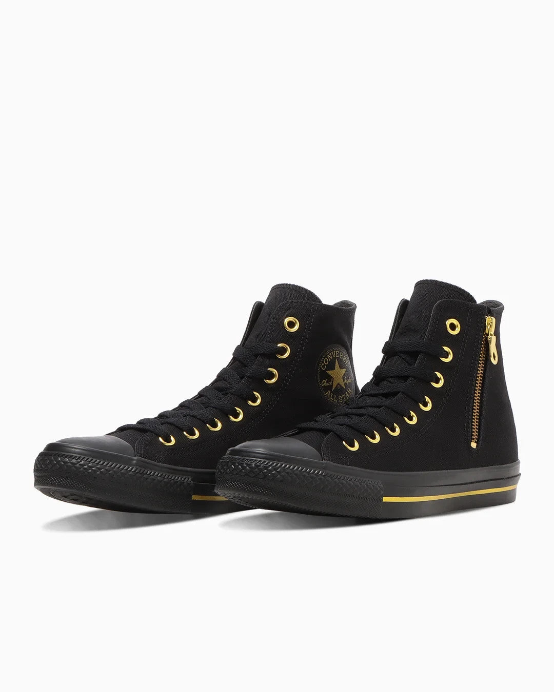 31316632 Converse All Star Goldstripe Z Hi Black Black (Men's)