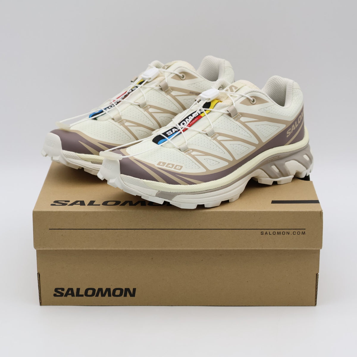 L47737700 Salomon XT-6  Vanillaice Iron (Men's)