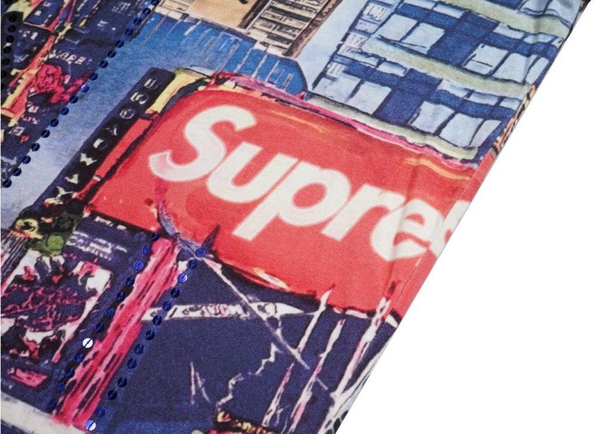 Supreme Skyline Sequin L/S Top Day