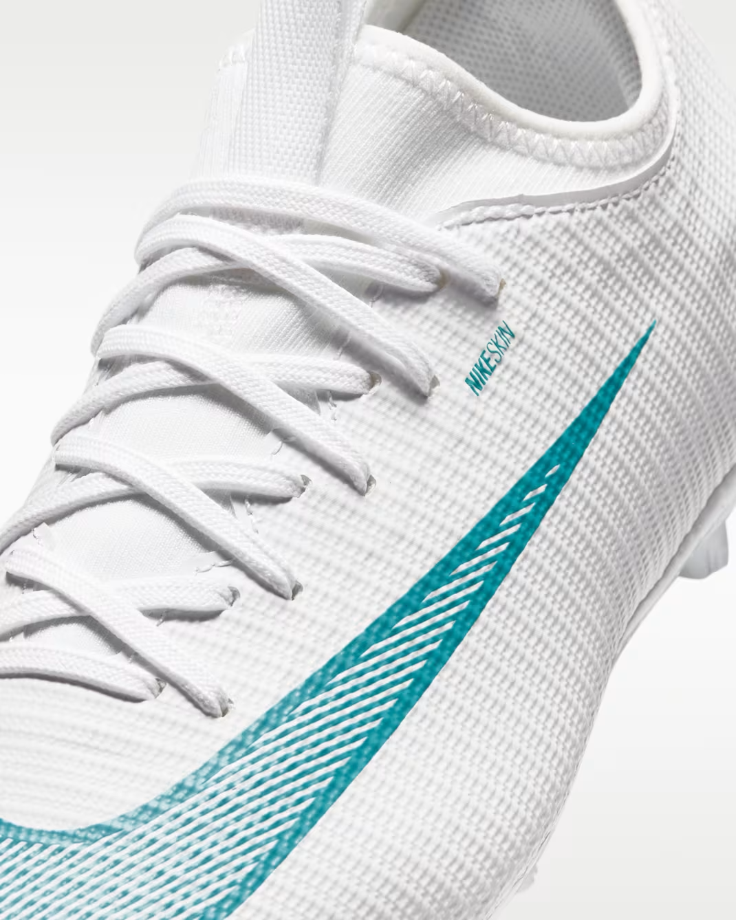 IO1194-102 Nike GS Mercurial Vapor 17 Academy "White/Dusty Cactus"