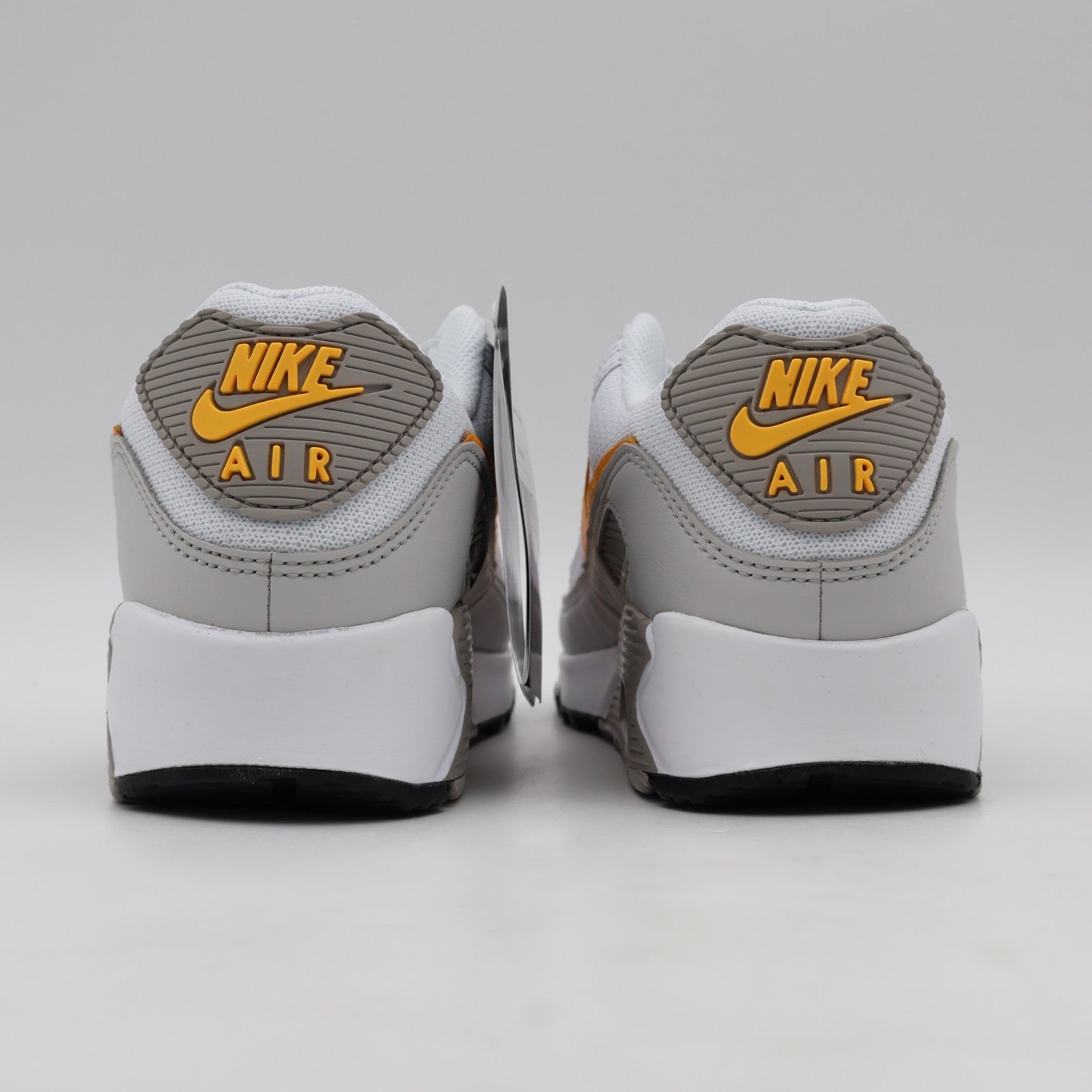 DM0029-119 Nike Air Max 90 White College Grey Vast Grey Laser Orange (Men's)