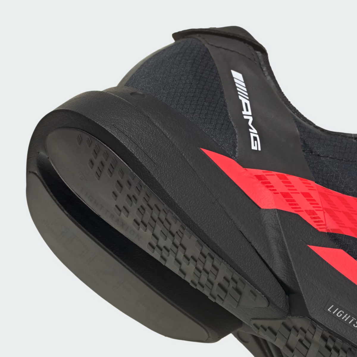 KH8840 Mercedes AMG adidas Adizero Adios Pro 4 Core Black Lucid Red Cloud (Men's