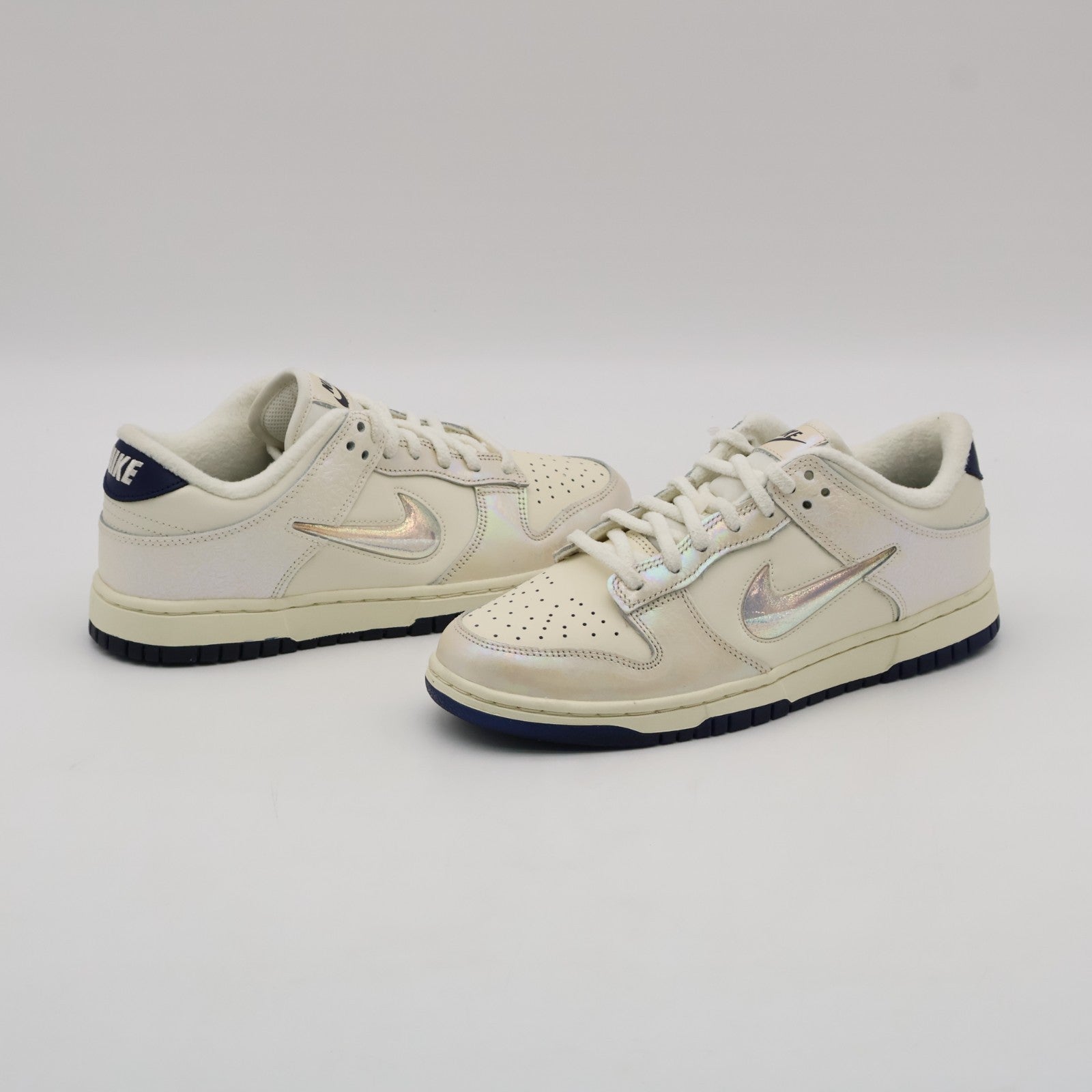 IM6571-027 Nike Dunk Low Mini Swoosh Soft Pearl (Women's)