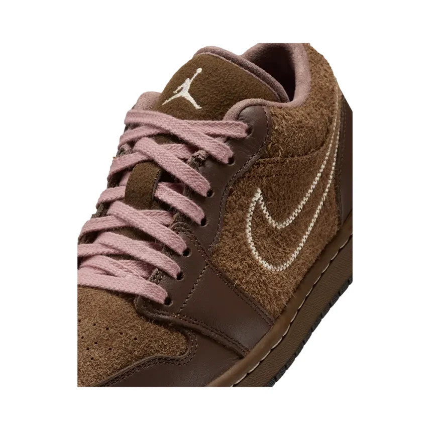 IQ5498-200 Nike Air Jordan 1 Low SE "Cacao Wow/Pearl White/Rust Pink" (Women's)