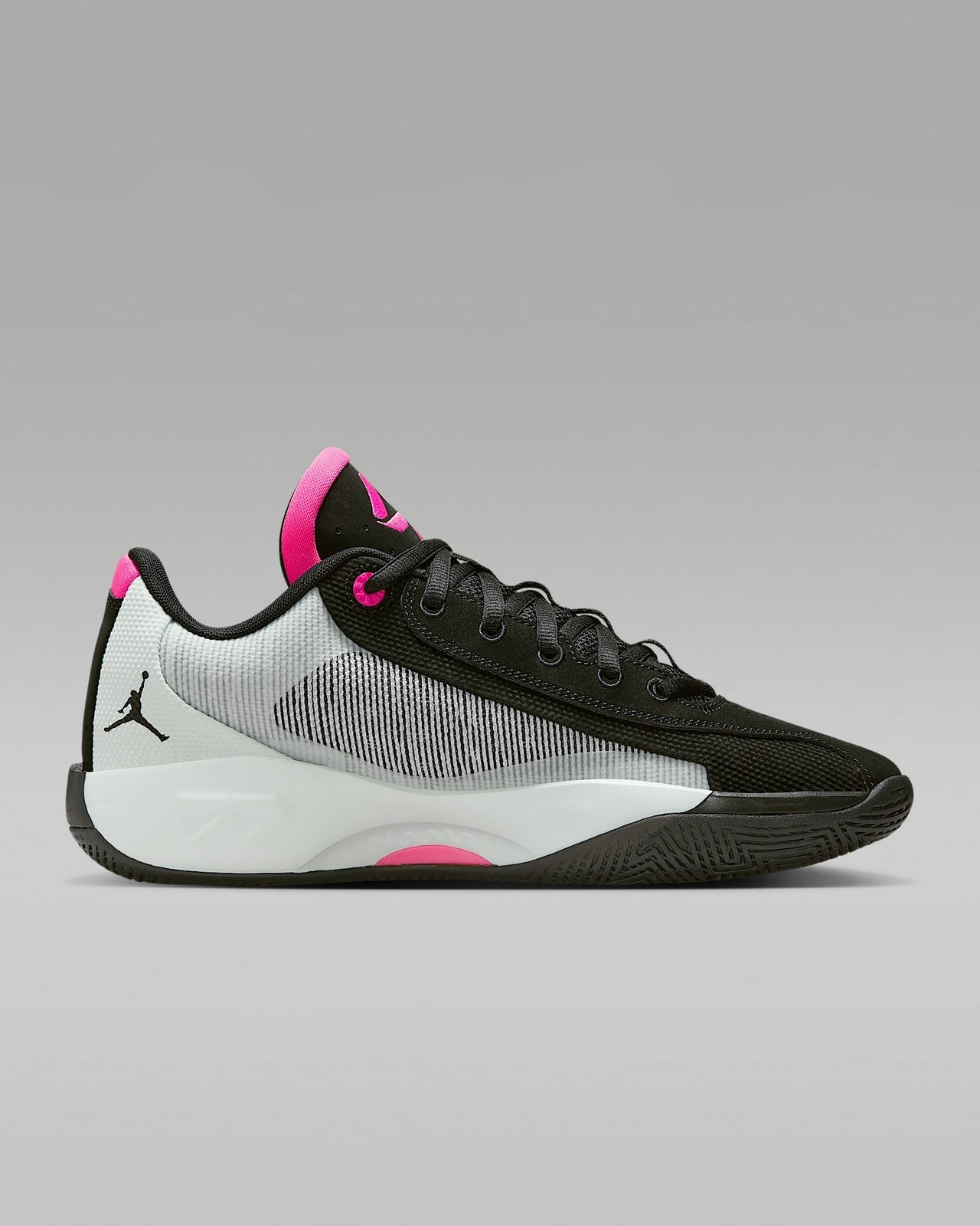 HF0819-001 Luka .77 PF Basketball Shoes Color: Black Barely Green Hyper (Men's)