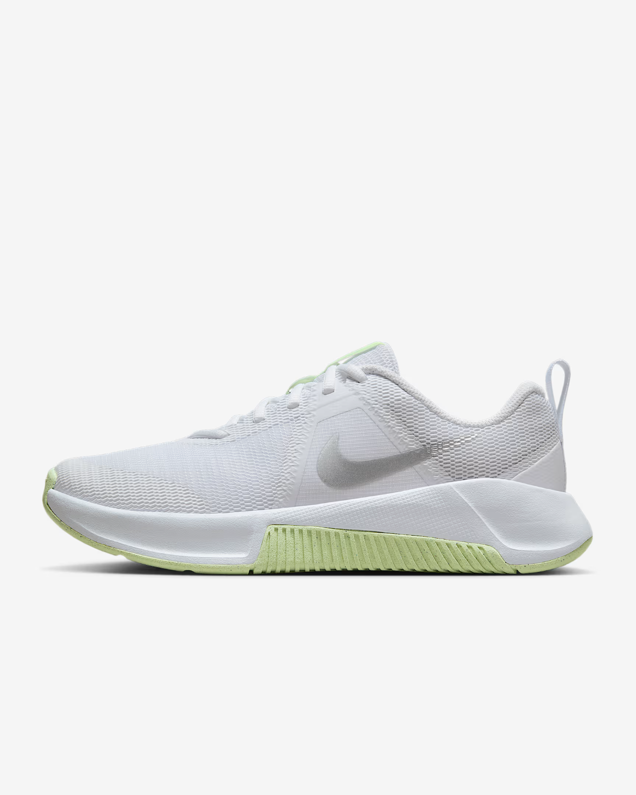 FQ1830-108 Nike  MC Trainer 3 White Barely Volt Metallic Silver (Women's)