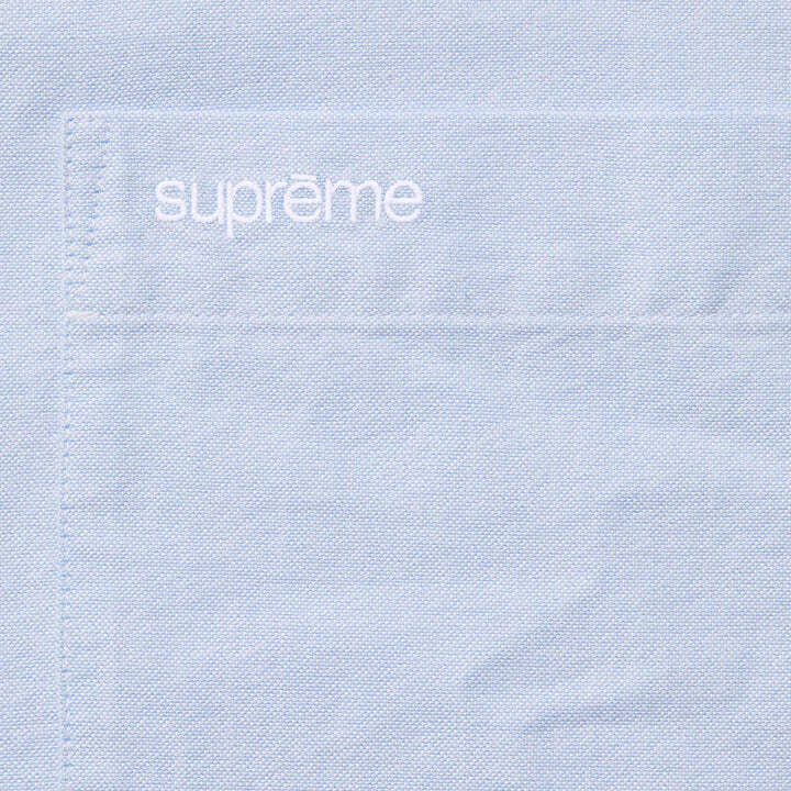 Supreme Loose Fit Oxford S/S Shirt Light Blue