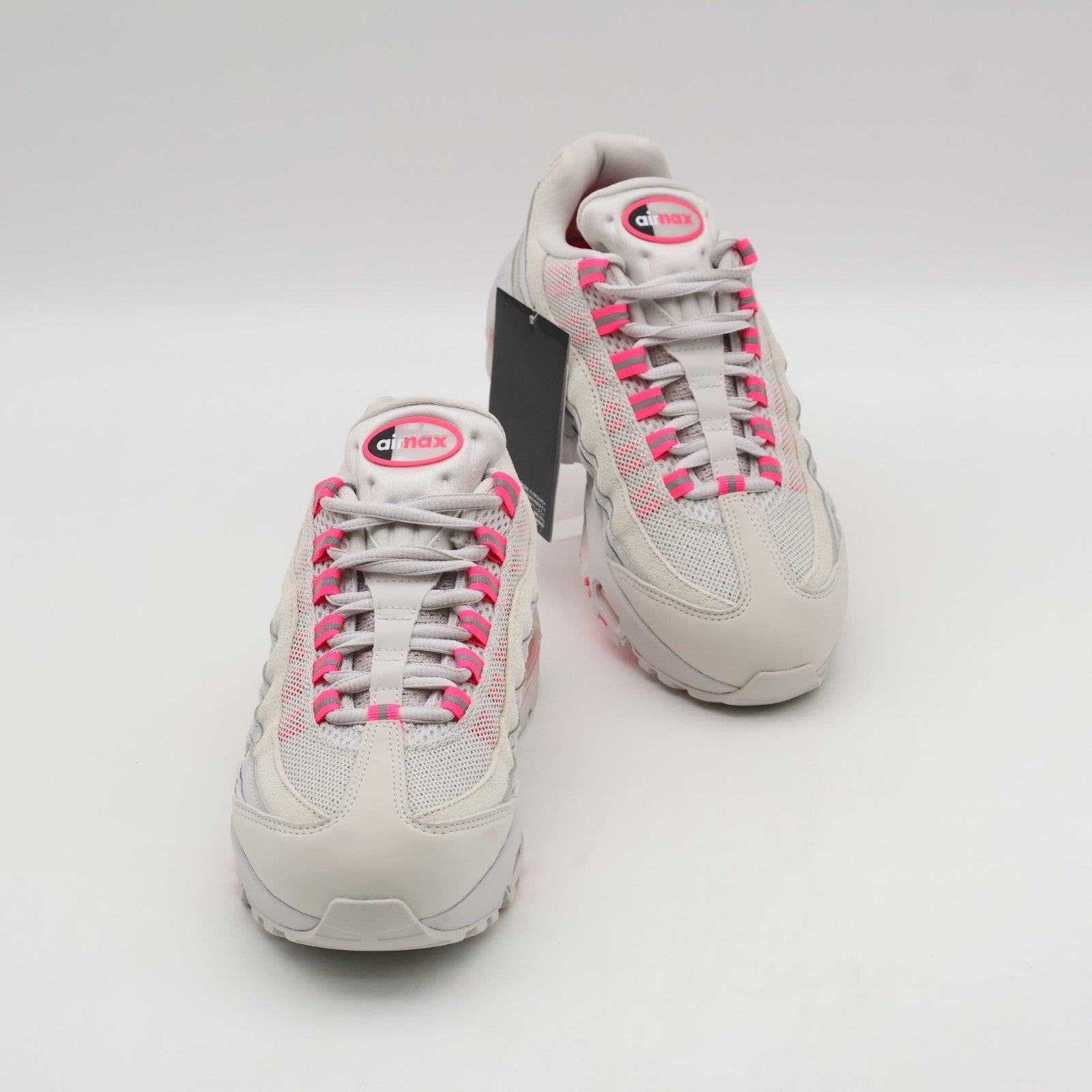 IB6396-002 Nike Air Max 95 OG Big Bubble Vast Grey Hyper Pink (Women's)