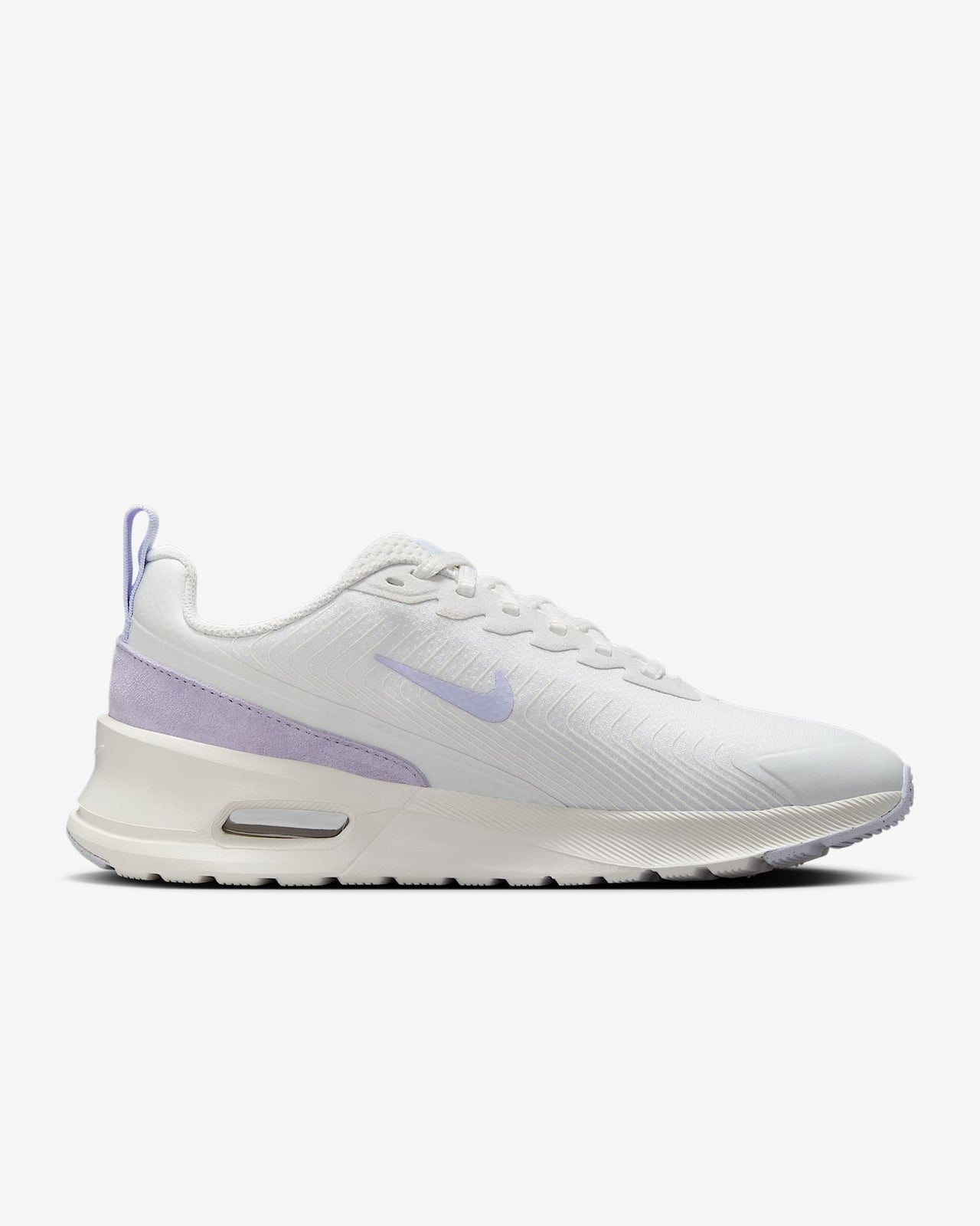 HV7000-121 Nike Air Max Nuaxis SE Summit White Sail White Amethyst Tint (Women's