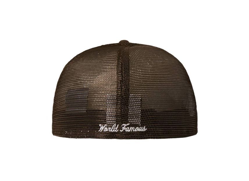 Supreme Box Logo Mesh Back New Era Brown (22SS)