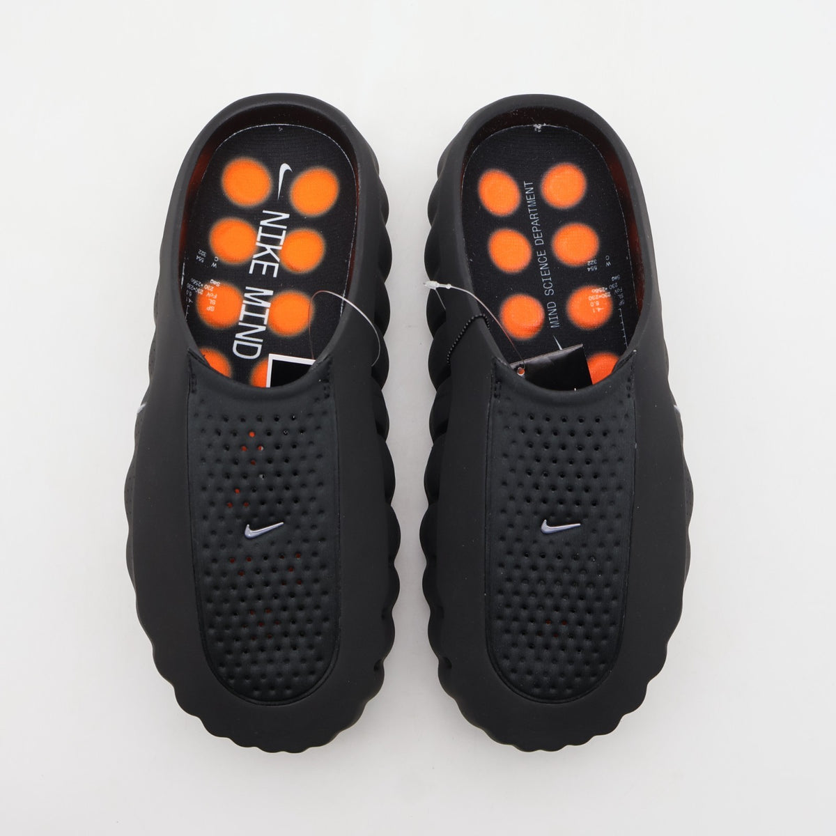 HQ4307-001 Nike Mind 001 Mules Black Hyper Crimson White Chrome (Men's)