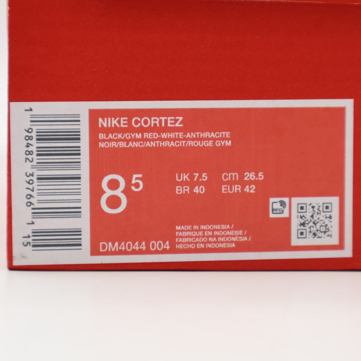 DM4044-004 Nike Cortez Leather Bred (Men's)