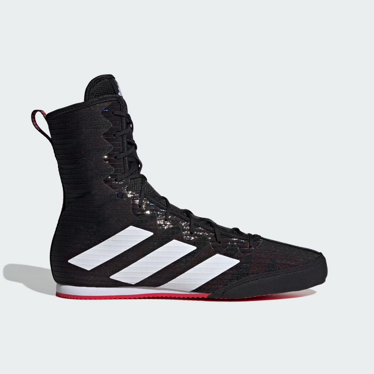 IH2730 adidas Box Hog 4 Core Black/Cloud White/Pure Ruby (Men's)