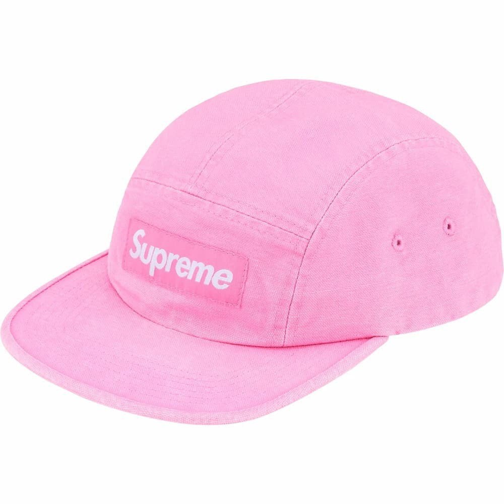 Supreme Canvas Camp Cap Pink