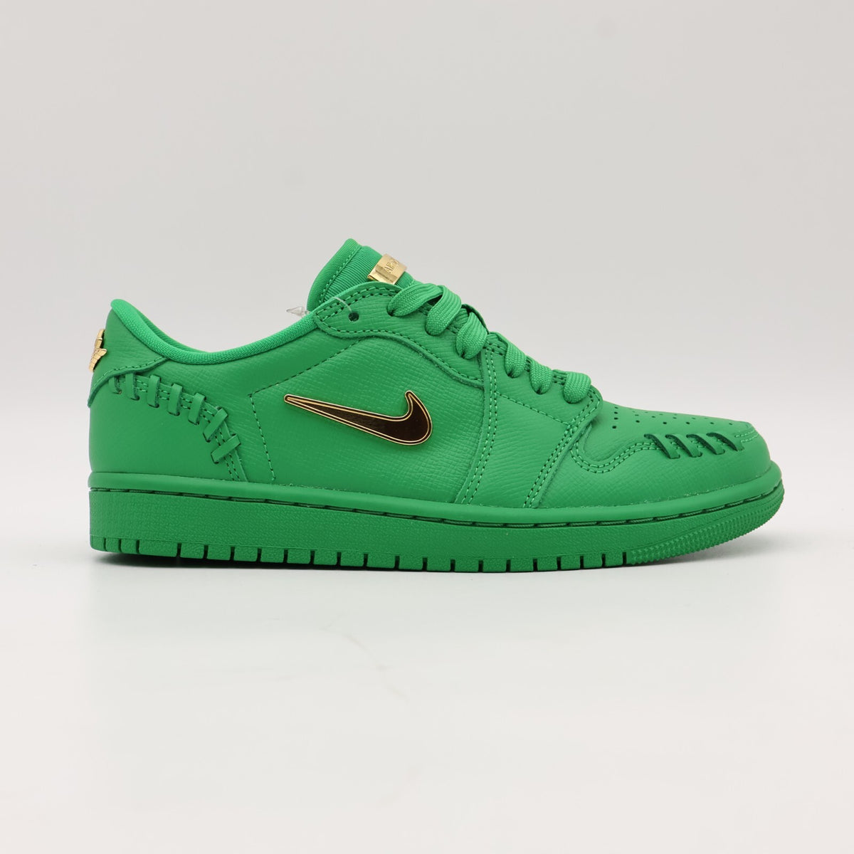FN5032-300 Nike Air Jordan 1 Low MM Lucky Green Metallic Gold (Women's)