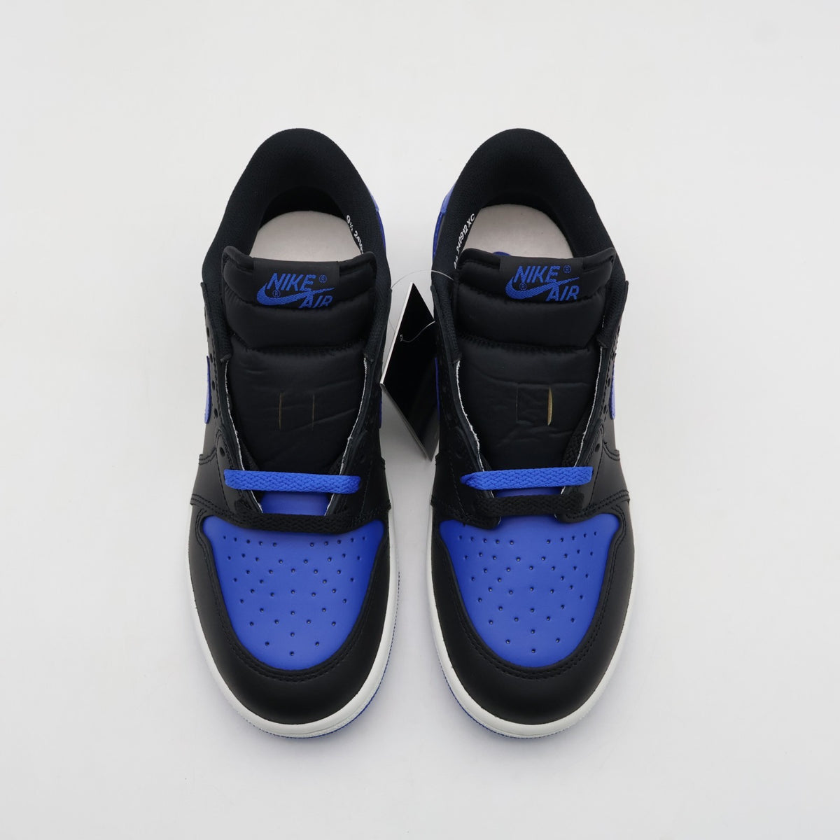 IB1981-004 Nike Air Jordan 1 Low '85 Black and Royal Blue (Men's)