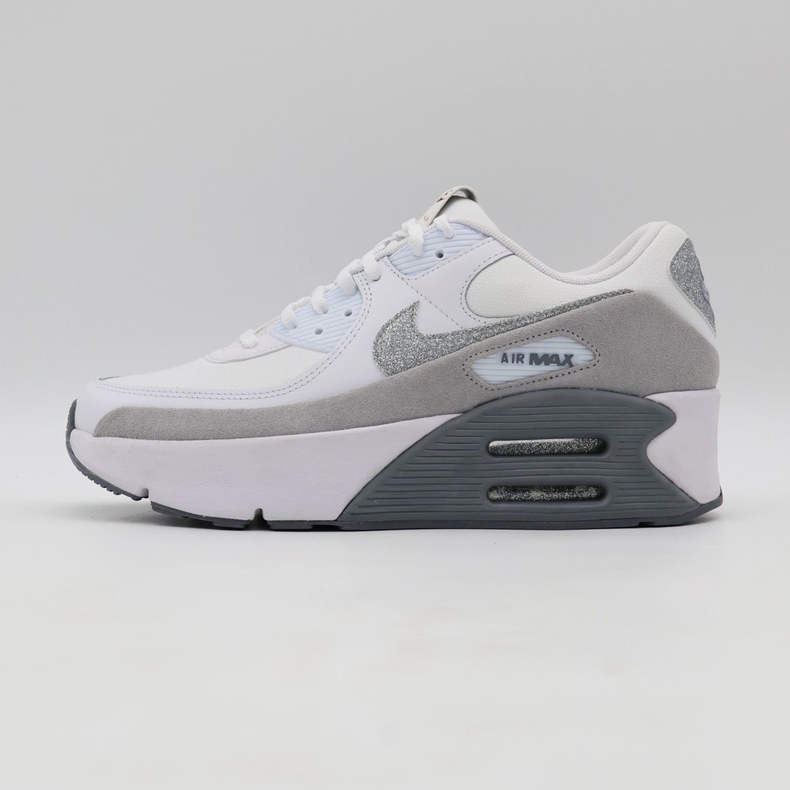 HQ3456-191 Nike Air Max 90 LV8 White Photon Dust Multi Color (Women's)