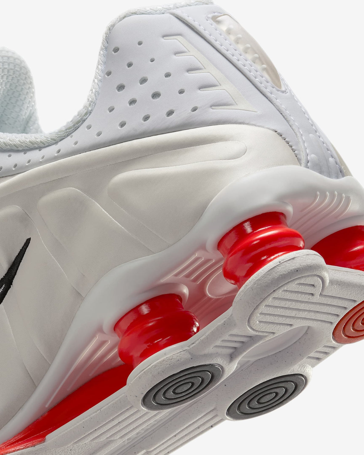 AR3565-103 Nike Shox R4 White Phantom Picante Red White (Women's)