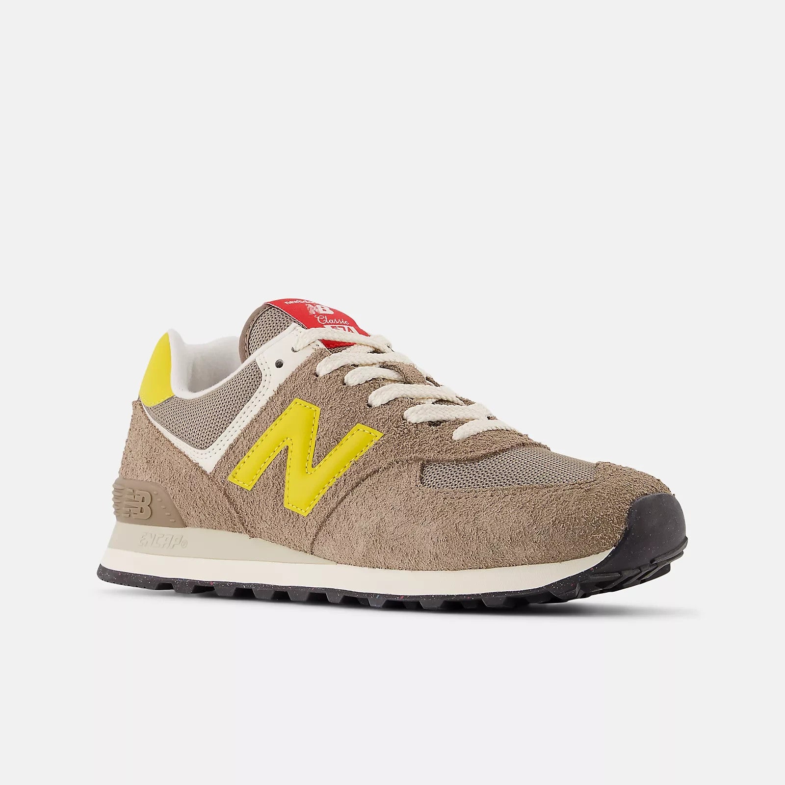 U574BYW B:MING by BEAMS Exclusive New Balance 574 Mushroom (Men's)