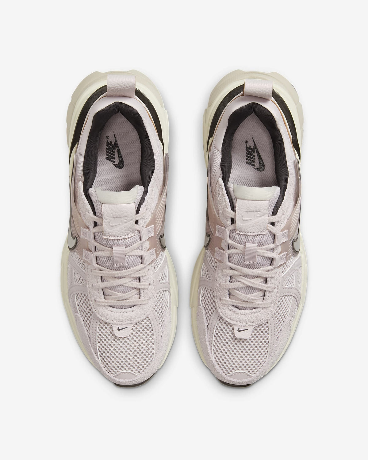 FN6703-001 Nike V2K Run Platinum Violet Light Bone Black Chrome (Women's)