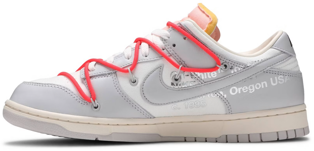 DM1602-110 Off-White Ã Nike Dunk Low 1 of 50 "Lot.6" (Men's)