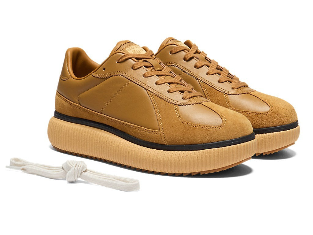 1183C768-201 Onitsuka Tiger Delecity "Tan Presidio/Tan Presidio" (Men's)