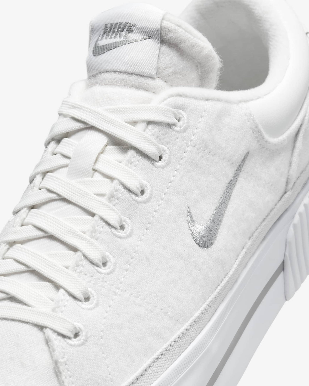 FZ2606-100 Nike Court Legacy Lift Summit White Phantom Light Smoke (Women's)