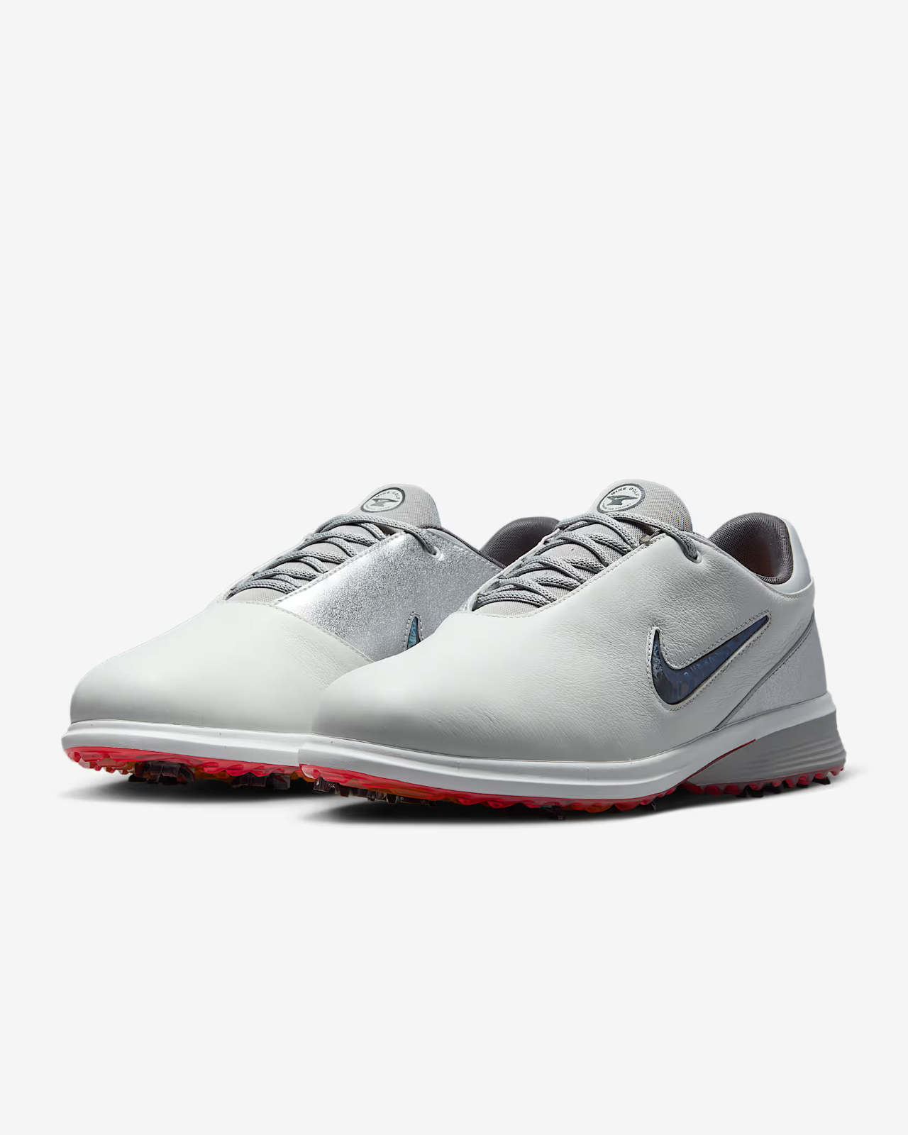 HV4169-100 Nike Victory Tour 4 Summit White Metallic Silver Iron Grey  (Men's)