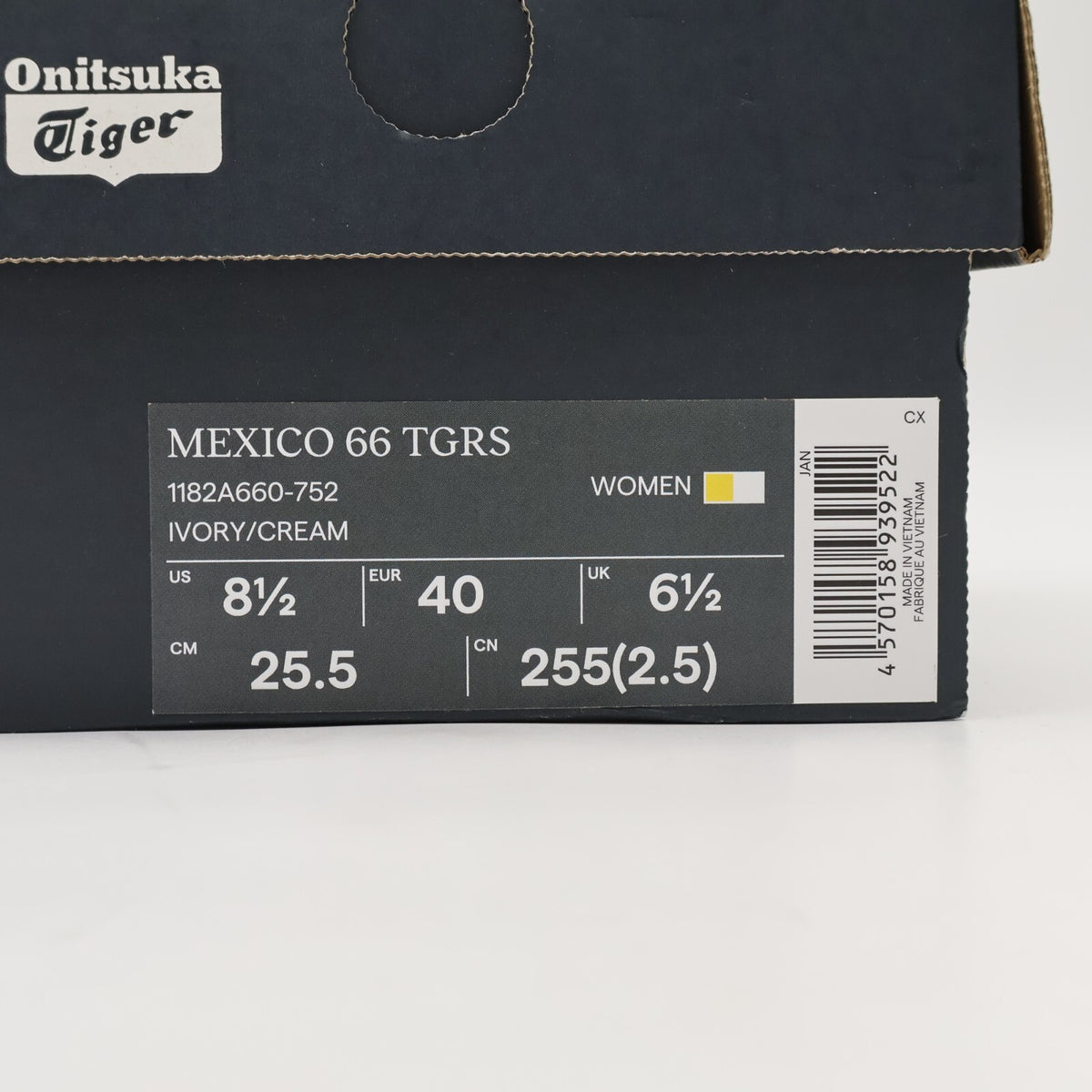 1182A660-752 Onitsuka Tiger Mexico 66 TGRS Ivory Cream (Women's)