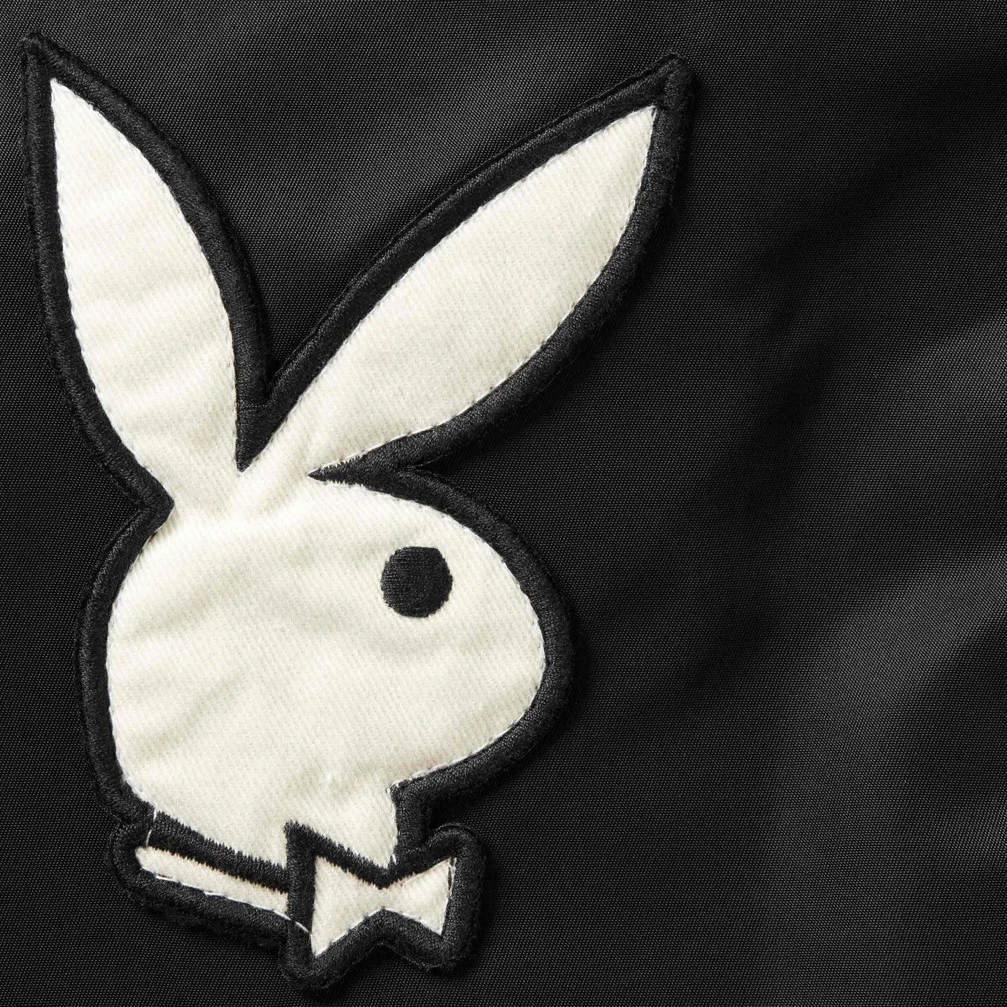 Supreme x Playboy Hooded MA-1 Black