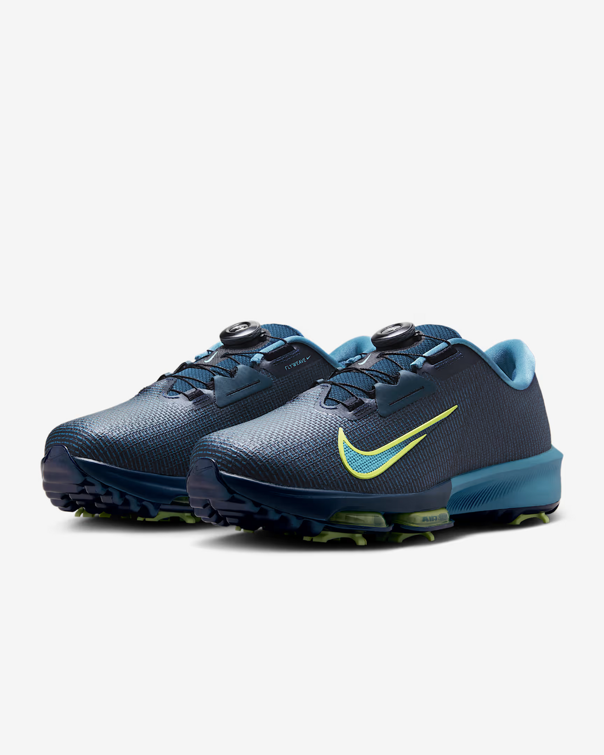 HQ2160-400 Nike Infinity Tour 2 Armory Navy Smokey Blue Light Lemon Twist(Men's)