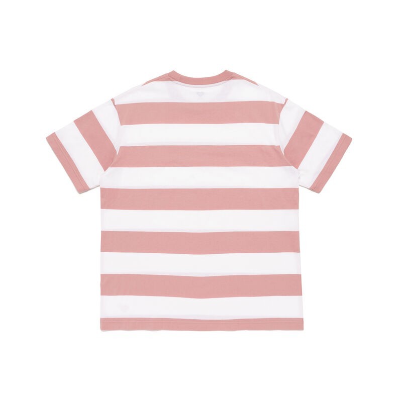 HUMAN MADE Striped Pack T-Shirt Pink