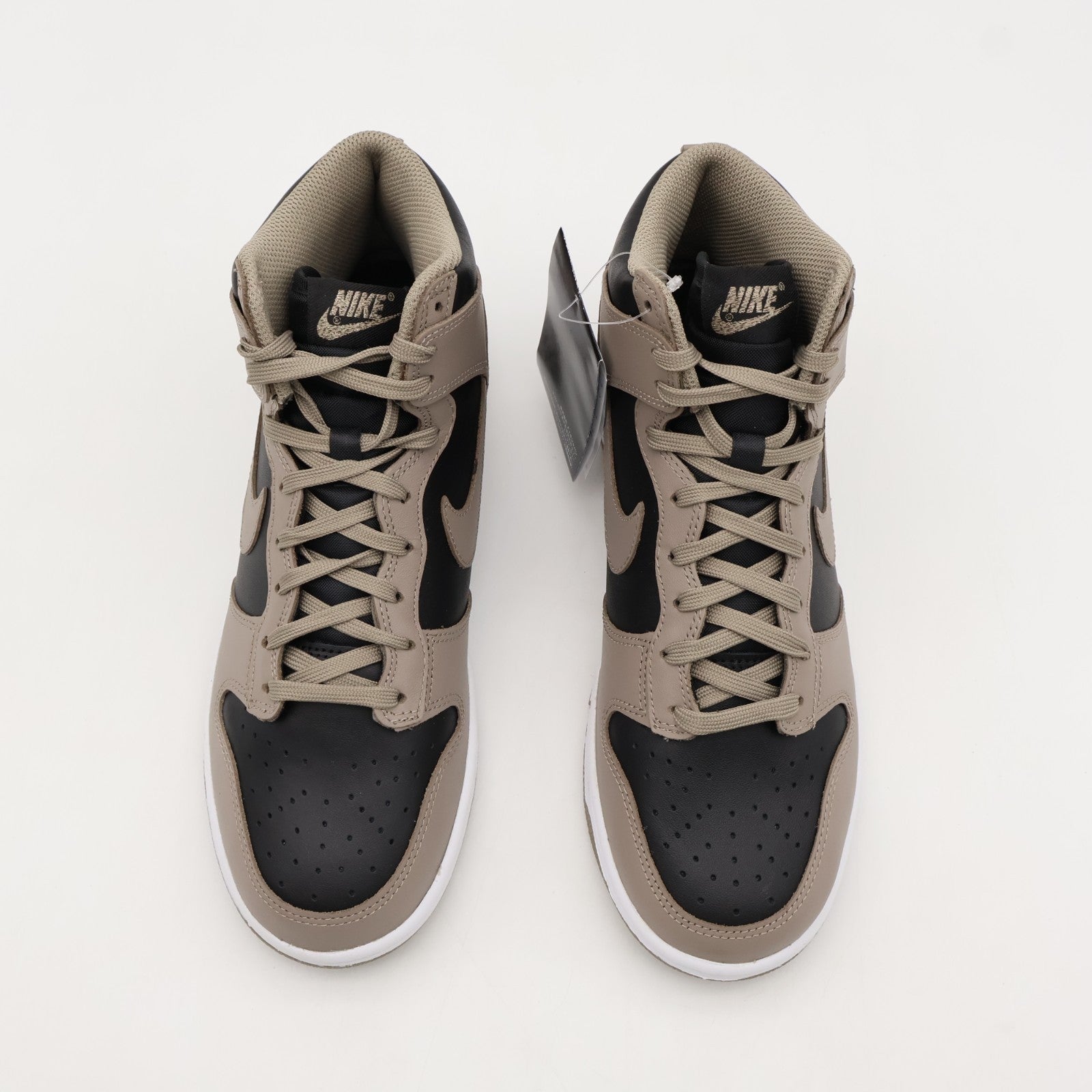DD1869-002 Nike Dunk High Moon Fossil Black Bitter Dark Brown Ash Grey (Women's)