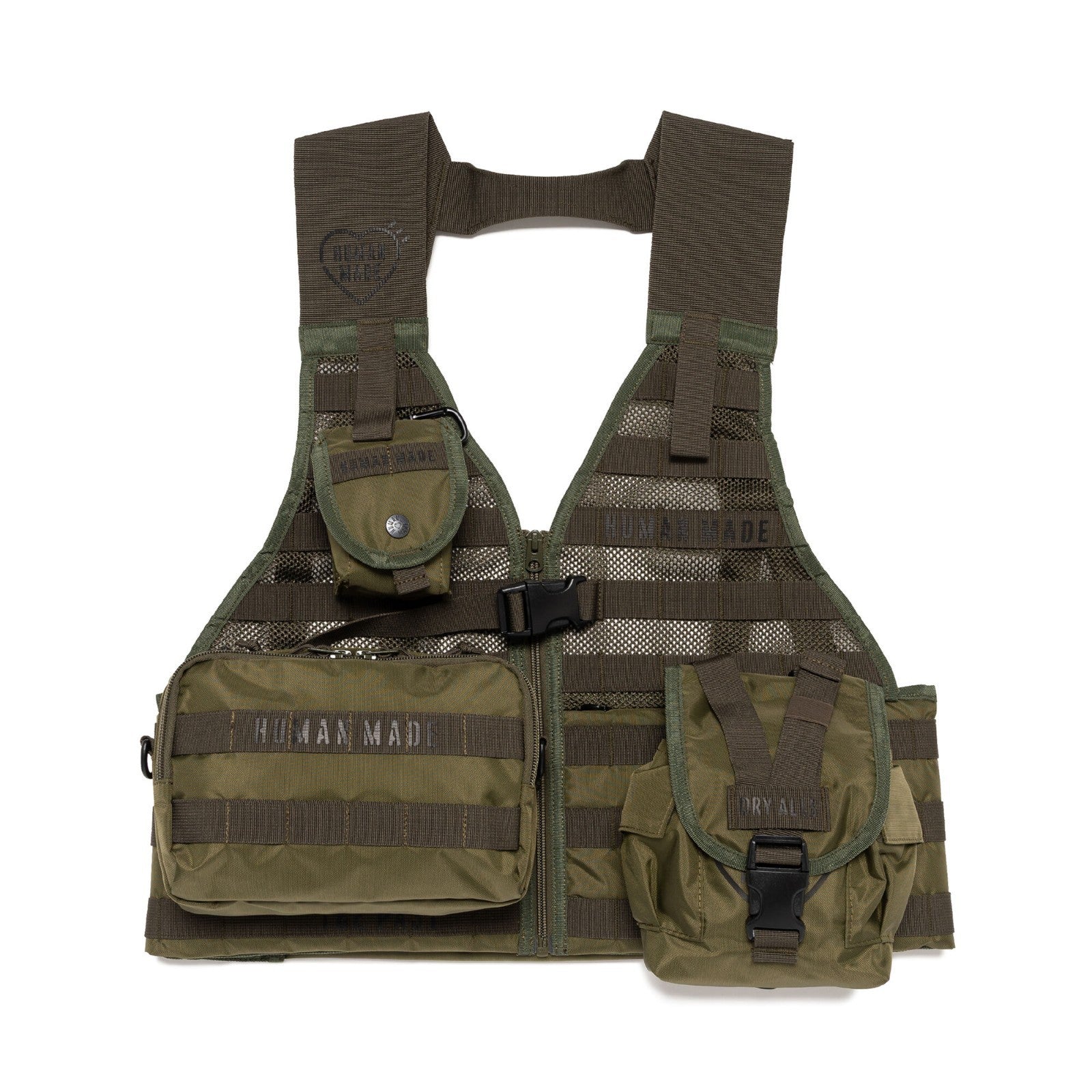 HUMAN MADE Tactical Vest Olivedrab