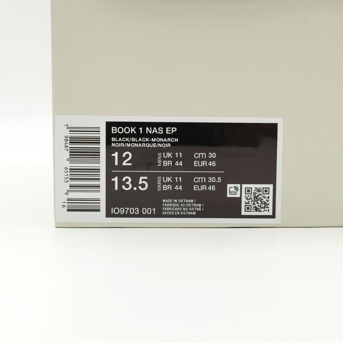 IO9703-001 Nike Book 1 Air Safari (Men's)